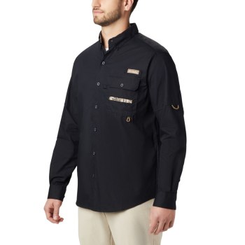 Columbia Overhemd Heren, PHG Sharptail Long Sleeve Zwart, 86FWHIXCB